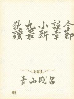 狄九小说全文阅读最新章节更新