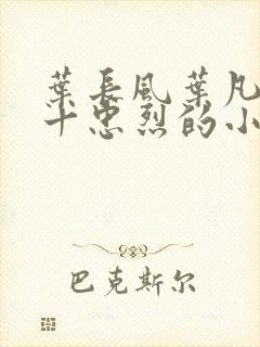 叶长风叶凡一门十忠烈的小说