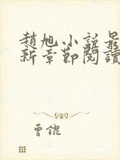 赵旭小说最新更新章节阅读免费