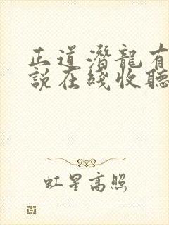 正道潜龙有声小说在线收听