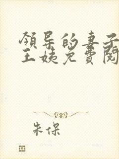 领导的妻子小说王姨免费阅读全文