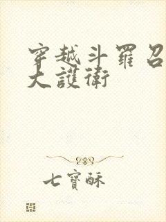 穿越斗罗召唤3大护卫