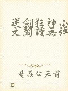 逆剑狂神小说全文阅读无弹窗