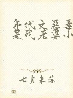 年代文恶毒女配是我老婆小说