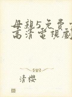 母亲5免费完整高清电视剧