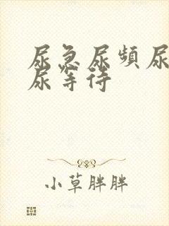 尿急尿频尿不尽尿等待封面