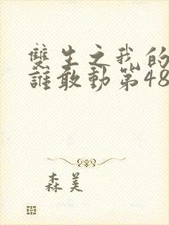 双生之我的妹妹谁敢动第48集