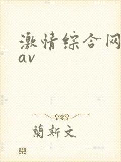 激情综合网亚洲av