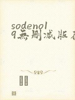 sodeno19无删减版在线播放
