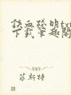 铁血残明txt下载笔趣阁封面