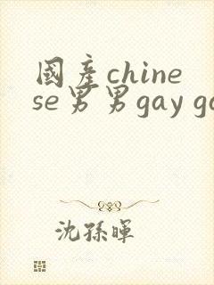 国产chinese男男gay gay视频网站