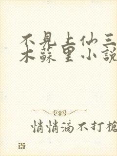 不见上仙三百年木苏里小说全文阅读