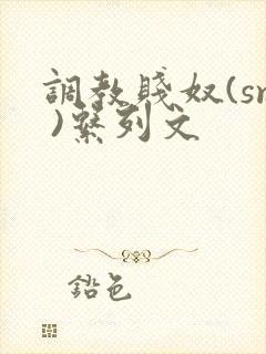 调教贱奴(sm )系列文封面