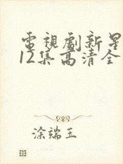 电视剧新星1到12集高清全集封面