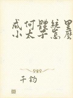 成何体统里面的小太子怎么来的