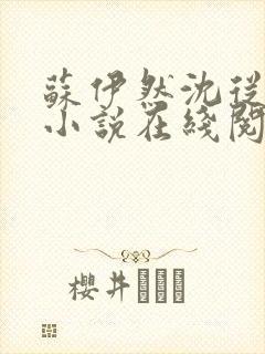 苏伊然沈从临的小说在线阅读封面