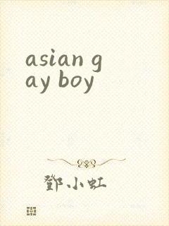 asian gay boy封面