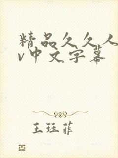 精品久久人妻av中文字幕