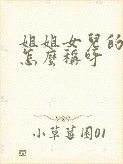 姐姐女儿的丈夫怎么称呼