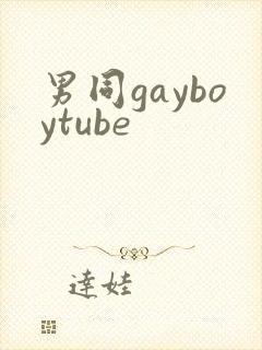 男同gayboytube