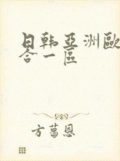 日韩亚洲欧美综合一区封面