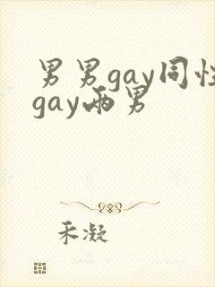 男男gay同性gay两男
