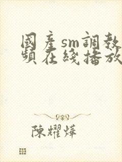 国产sm调教视频在线播放