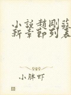 小说赵刚苏柔最新章节列表