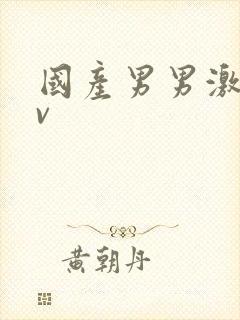 国产男男激情gv