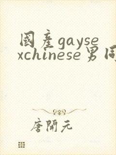 国产gaysexchinese男同视频