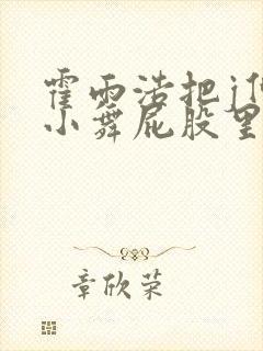 霍雨浩把j伸进小舞屁股里小说封面