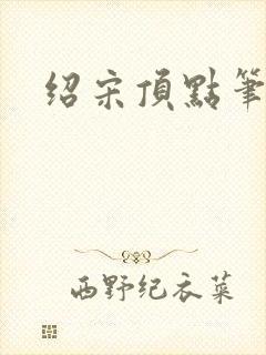 绍宋顶点笔趣阁