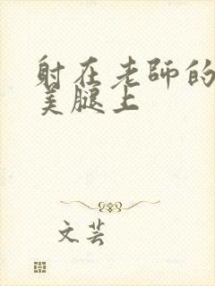 射在老师的丝袜美腿上