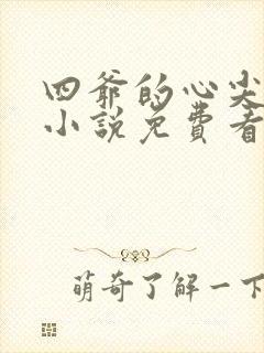 四爷的心尖宠妃小说免费看封面