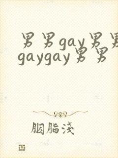 男男gay男男gaygay男男