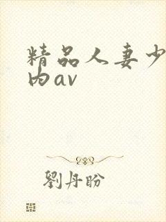 精品人妻少妇国内av