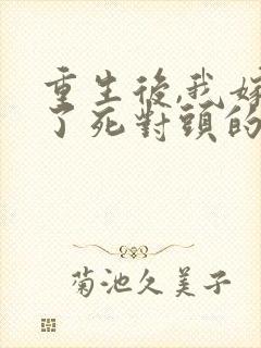 重生后,我嫁给了死对头的未婚夫全