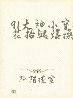 91大神小宝探花抬腿爆操美女