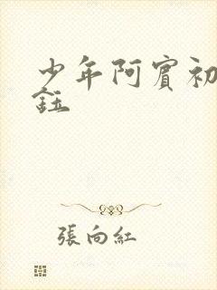 少年阿宾初识慧钰