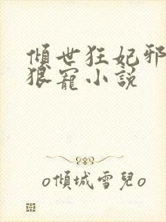 倾世狂妃邪王狠狠宠小说