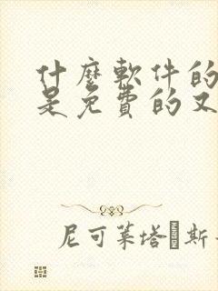 什么软件的小说是免费的又好看的