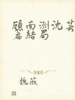 顾南洲沈芸番外篇结局封面