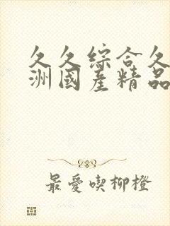 久久综合久久亚洲国产精品