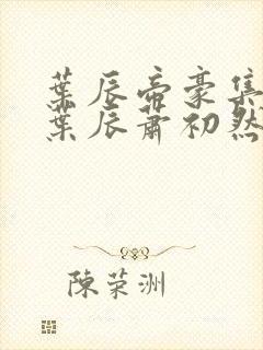 叶辰帝豪集团 叶辰萧初然