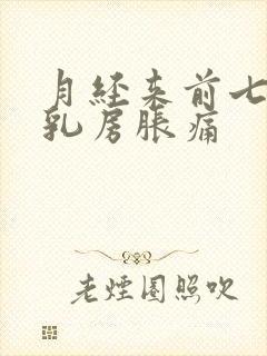 月经来前七八天乳房胀痛