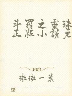 斗罗之灵珠神剑正版小说免费阅读