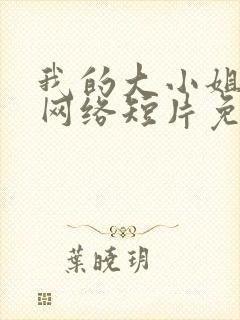 我的大小姐老婆网络短片免费观看完整版封面