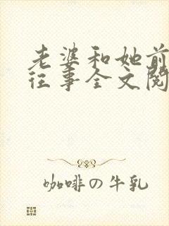 老婆和她前男友往事全文阅读