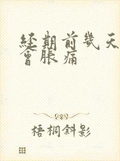 经期前几天乳房会胀痛