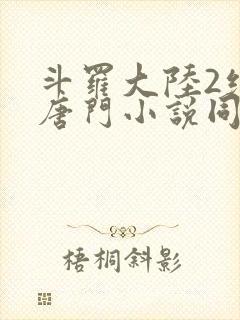 斗罗大陆2绝世唐门小说同人